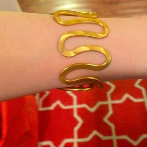 Brushed Gold Cuff